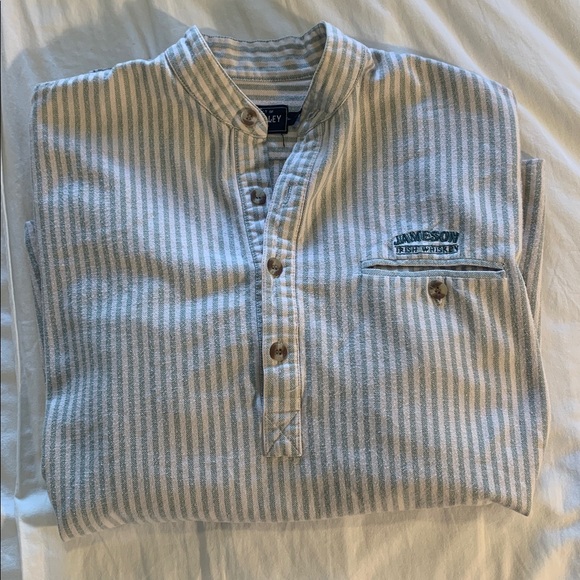 Jameson Other - Jameson Whiskey Striped Button-Down Long Sleeve Shirt